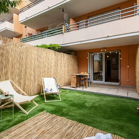 Апартаменты Relax Garden, Swimming Pool In French Riviera *